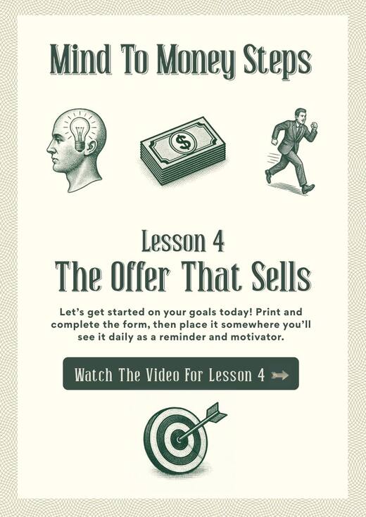 Lesson 4 Action Sheet: The Offer That Sells